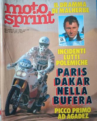 Rivista MOTOSPRINT numero 2 del 1988