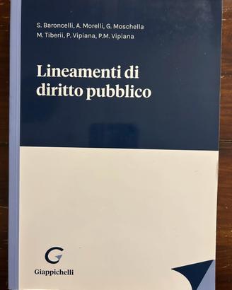 Lineamenti di diritto pubblico Giappichelli