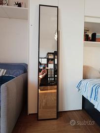 Specchio nero 30x170cm