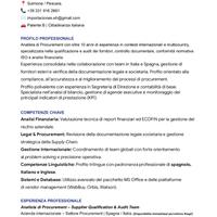 Segretaria/procurement