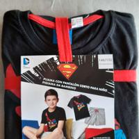 Pigiama/completo Superman, 10/12 anni, nuovo