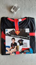 Pigiama/completo Superman, 10/12 anni, nuovo