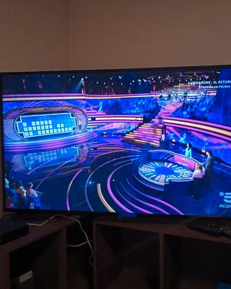 Televisore Led ultra HD, 55"