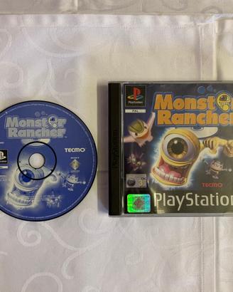Monster Rancher PlayStation 1 PS1 PAL ENG Raro
