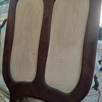 appendiabiti vintage in rovere 