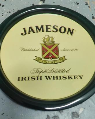 Vassoio Whisky Jameson Irish  raro 