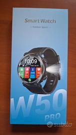 Smartwatch W50 Pro Nuovo con Torcia e 2 Cinturini
