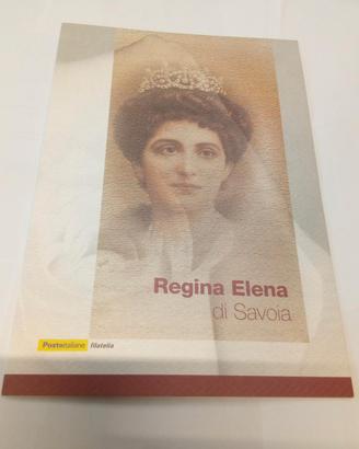 Folder Cinquantenario Regina Elena di Savoia 2001