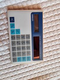 Calcolatrice solare Omron SP803 originale anni '80