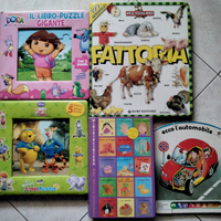 Libri per bambini e minibibblioteca