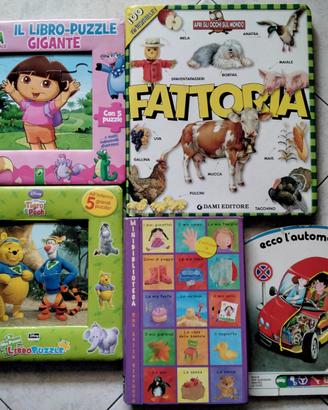 Libri per bambini e minibibblioteca