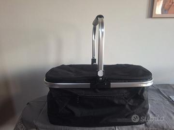 Cesto porta spesa termico e pieghevole