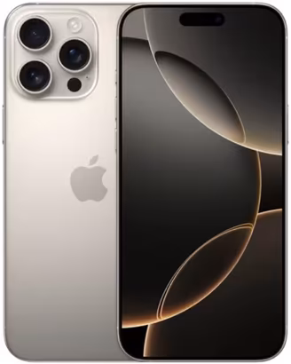 I Phone 16 pro Max titanio