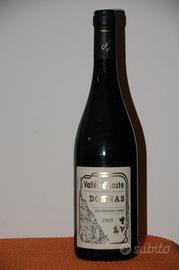 Vino rosso valdostano " CAVES DONNAS " annata 1999
