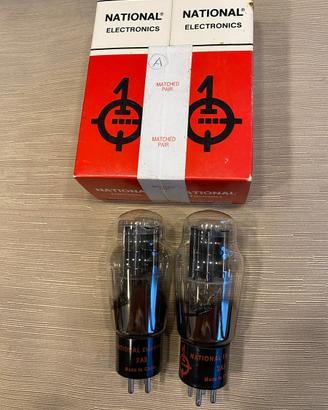 4 valvole termoioniche 2A3  hi-fi National Electr