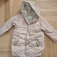 piumino bambina 4/5anni Zara 50%piuma 