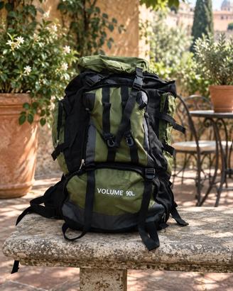 Zaino da trekking 90L - usato una volta