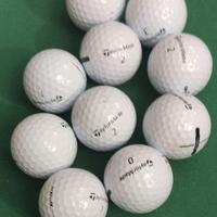 Palline da golf usate di varie marche, 50 pezzi