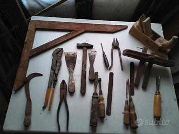 attrezzi falegname anni 60 vintage