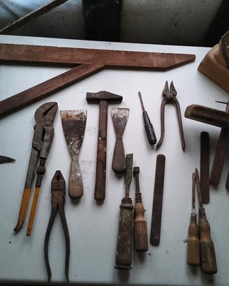 attrezzi falegname anni 60 vintage