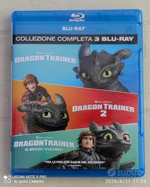3 bluray collezione completa dragon trainer 