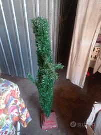 Albero di natale decorazioni base rossa