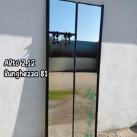 Specchio con appendiabiti 