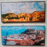 2 Quadri litografie di Ancona di Mambet studio