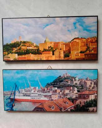 2 Quadri litografie di Ancona di Mambet studio