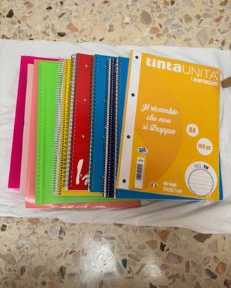 Set misto quaderni scuola
