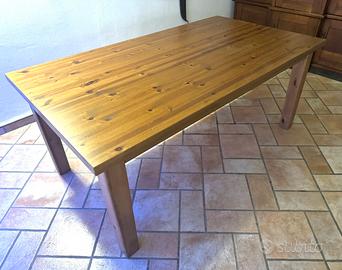 Tavolo in legno massello 180×100