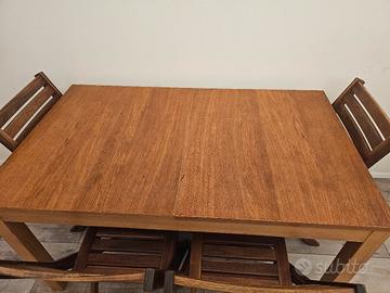 Tavolo con 6 sedie