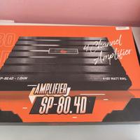 amplificatore e woofer sp audio NUOVI INSCATOLATI 