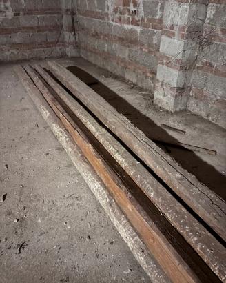Travi in rovere antiche