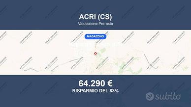 Immobile in asta di 448 m² a Acri
