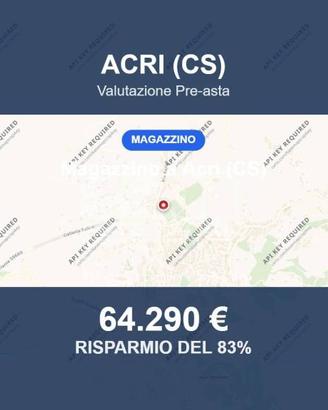 Immobile in asta di 448 m² a Acri