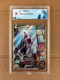 Carta Pokémon Mewtwo V di Pokemon Go GRAAD 10