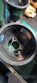 Set cerchi go kart per kz come nuovi