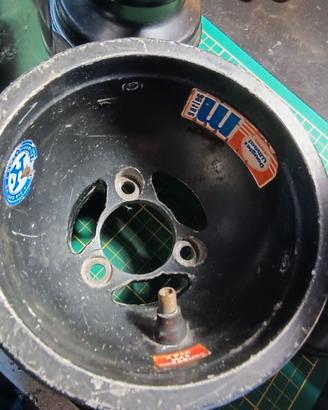 Set cerchi go kart per kz come nuovi