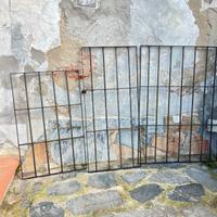 GRATA INFERRIATA FERRO PIENO TRE PEZZI