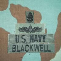 Vintage Us Navy Lot tapes + badges anni 70/80