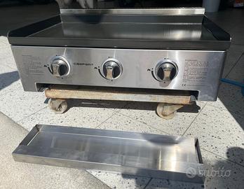 Piastra Campart a 3 fuochi