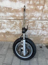 Forcella XC 300 completa di ruota