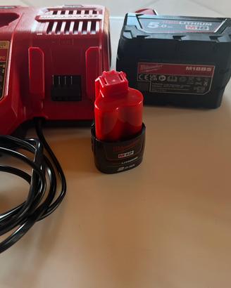 Milwaukee kit batterie