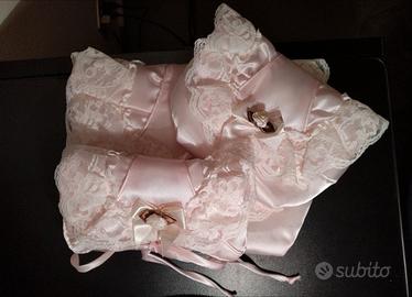 Set pochette in raso