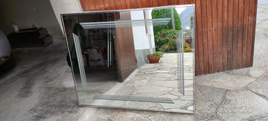 Specchio con armadietti laterali