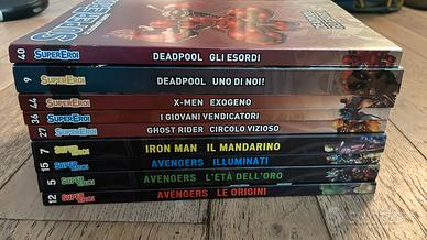 Lotto 9 fumetti Marvel – Supereroi Il Mito