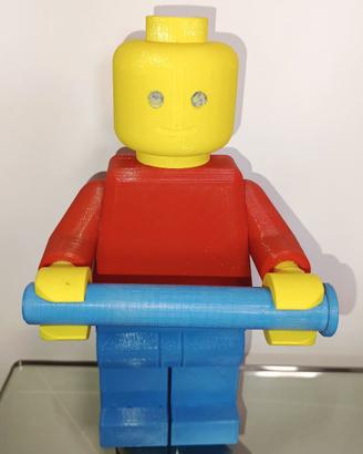 LEGO porta carta igienica bagno wc casa design