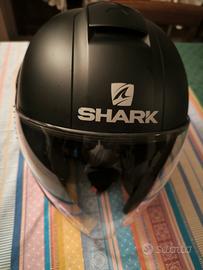 casco jet Shark City Cruiser nero opaco misura L
