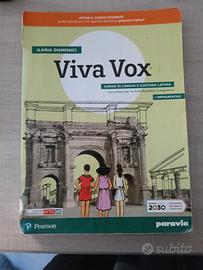 libro di latino vivavox con vocabolario e opuscolo